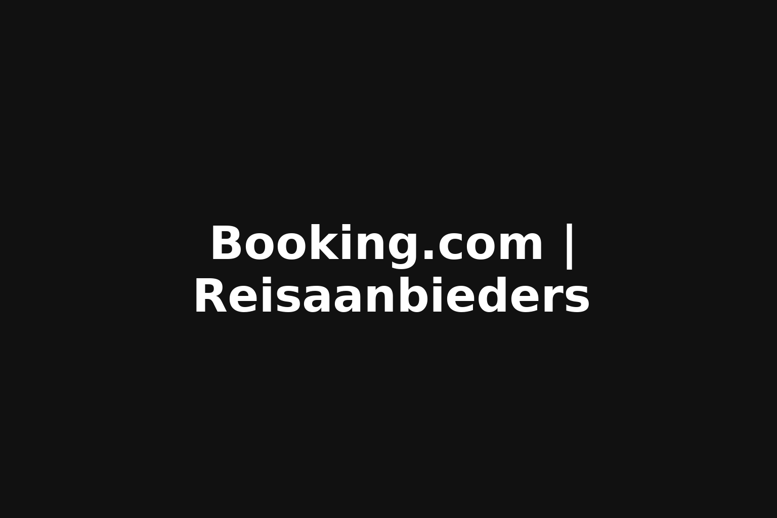 Booking.com | Reisaanbieders