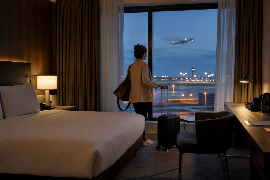 Hotel met korte transfer