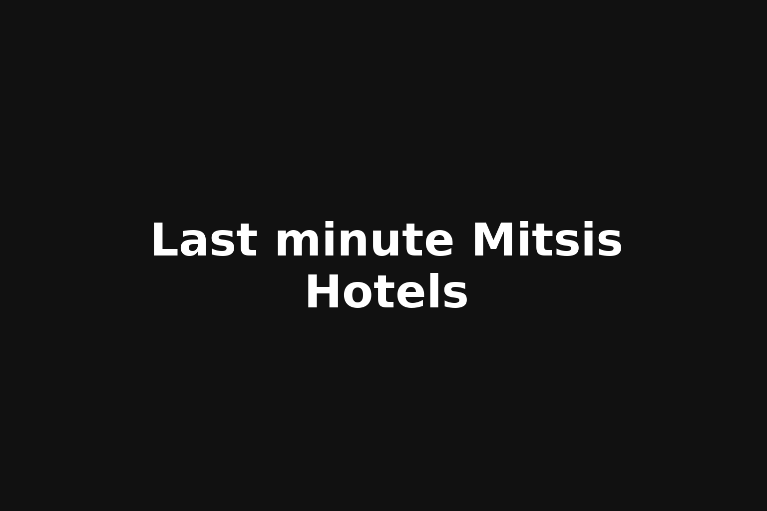 Last minute Mitsis Hotels Last minute Mitsis Hotels