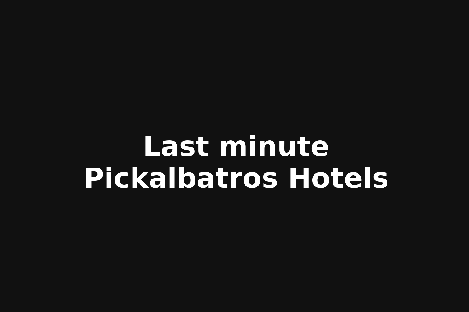 Last minute Pickalbatros Hotels Last minute Pickalbatros Hotels